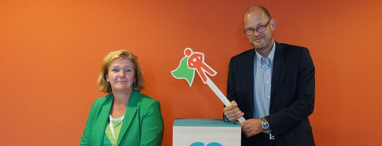 Marieke van Weerdhuizen en Henk Jaap Buikema