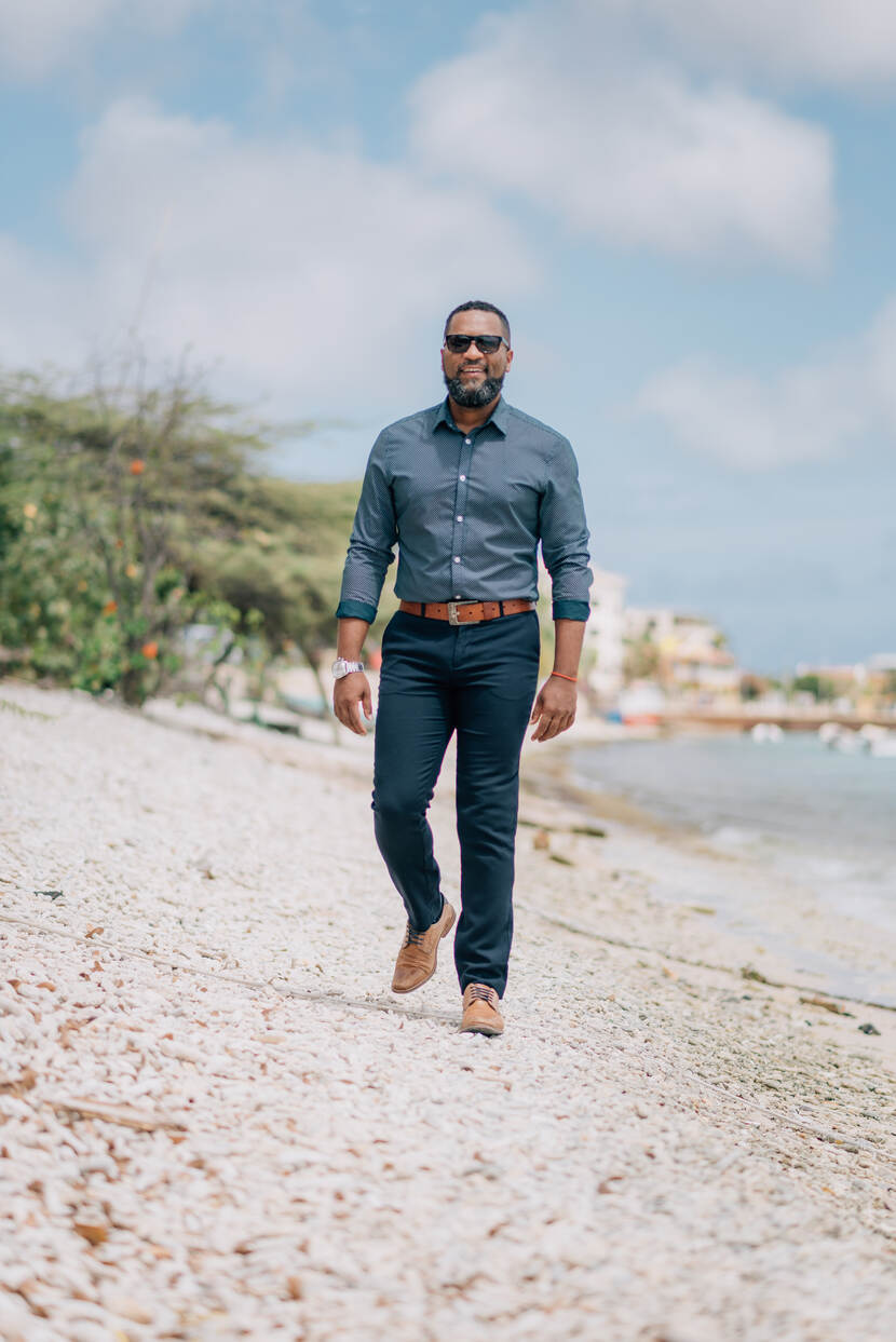 Heinrich Alberto, inkoopadviseur SSO Rijksdienst Caribisch Nederland op Bonaire