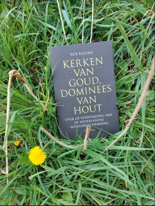 Boek liggend in het gras