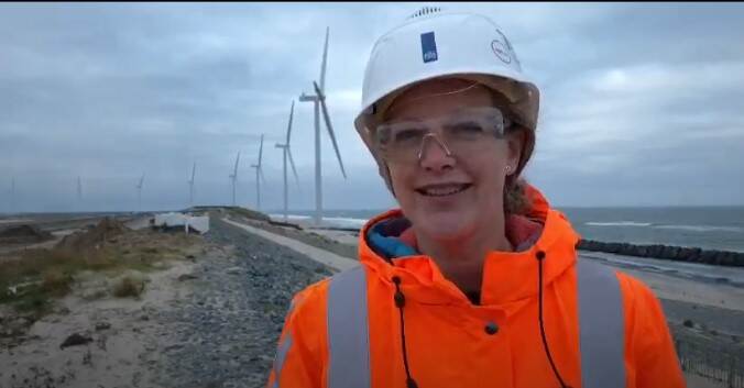 Kim op de Maasvlakte