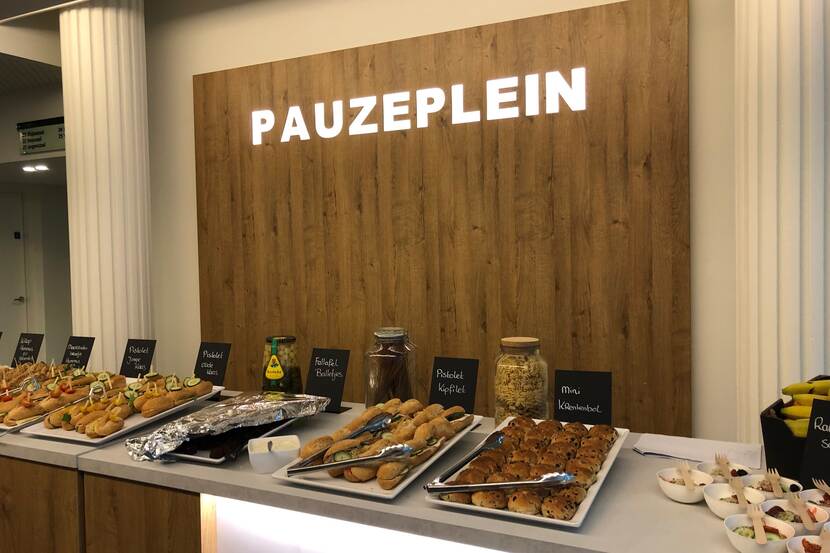 Pauzeplein buffet